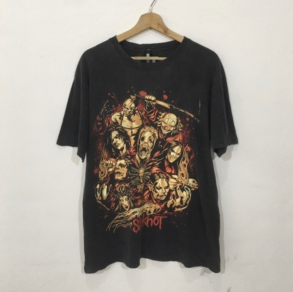 Slipknot American Heavy Mental Band Black Shirt